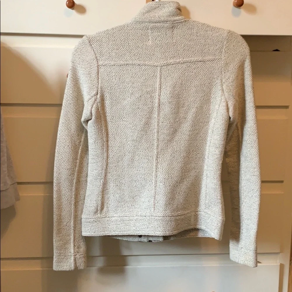 Lucky Brand White Textured Blazer - Picture 3 of 6